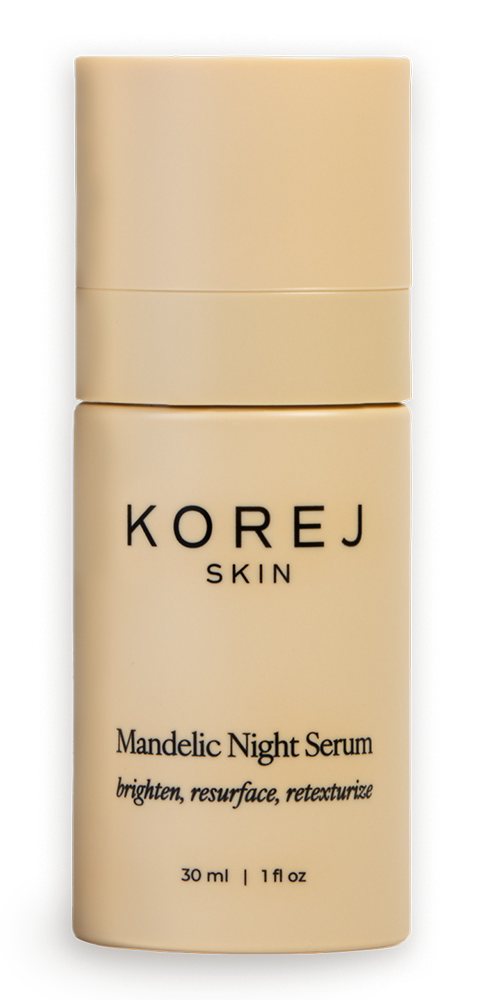 KOREJ Mandelic Night Serum bottle - 30 ml - 1 fl oz